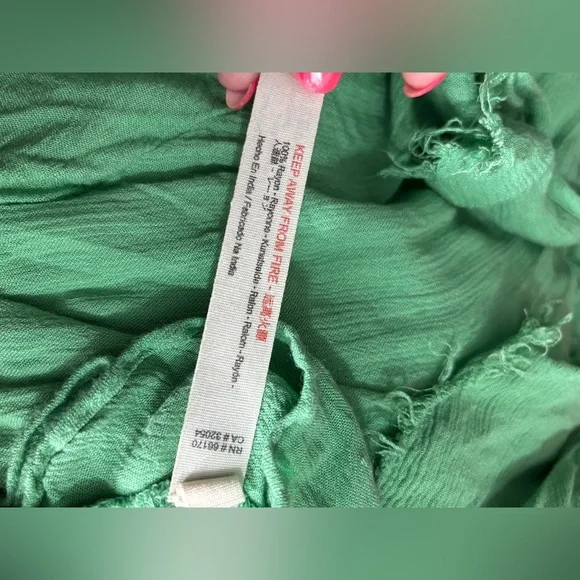 Free People boho tank/dress 💚✨ - Picture 5 of 5